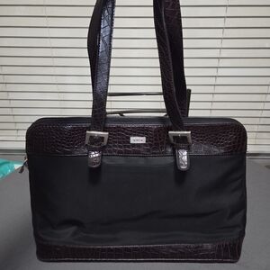Solo Black and Brown Men's Bag